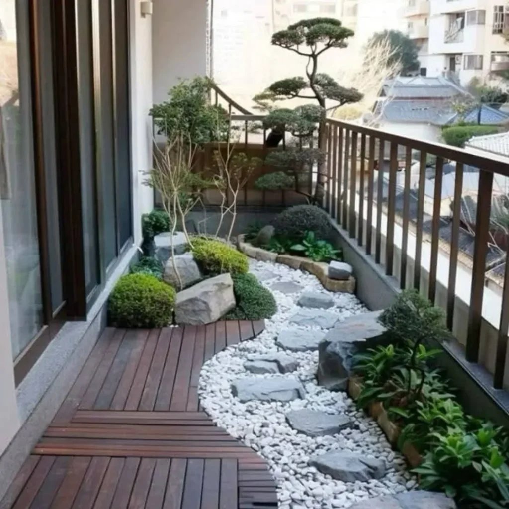 Serene Bonsai Pathway