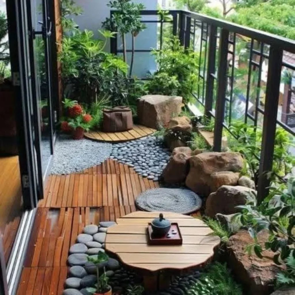 Serene Tea Garden Escape