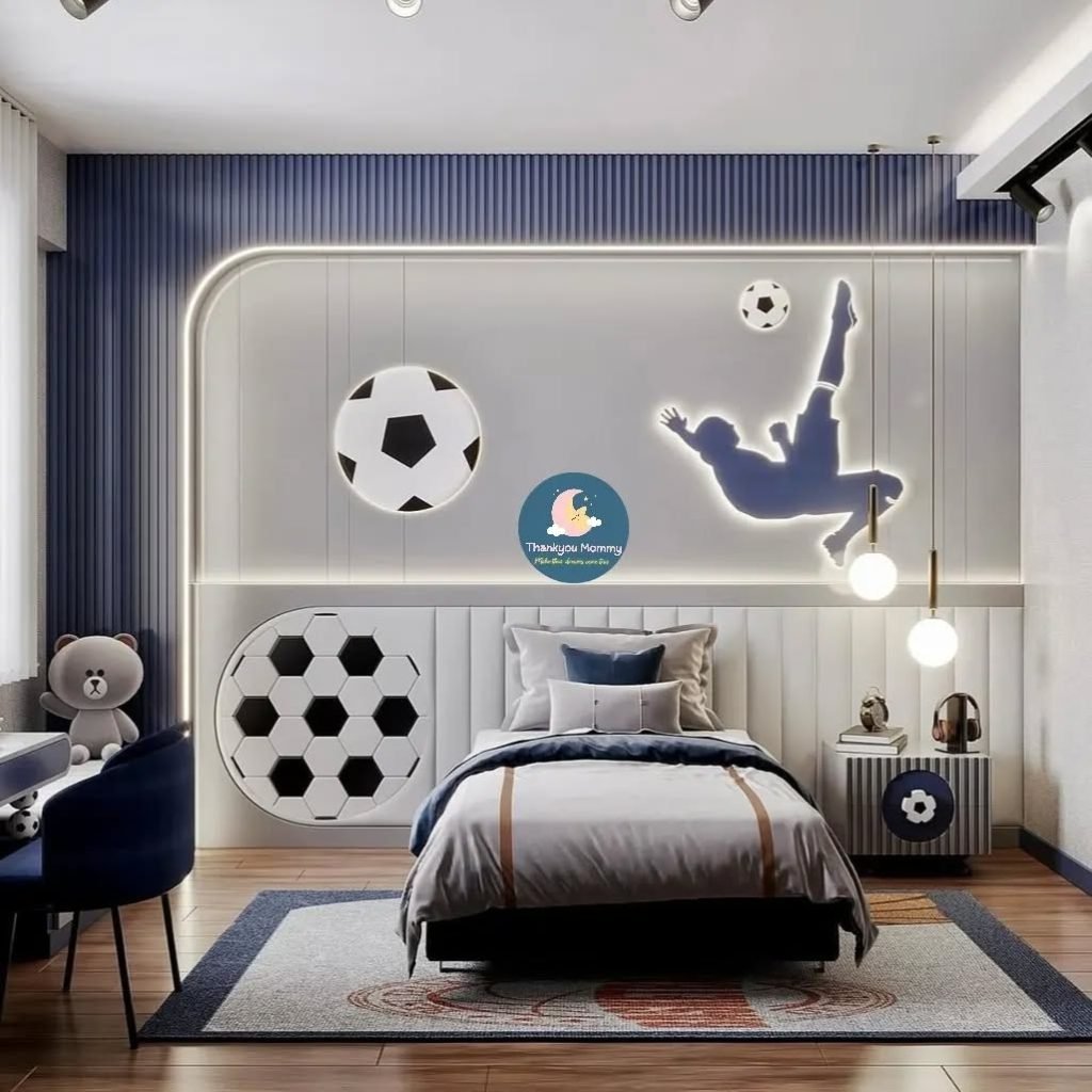 Soccer-Themed Room Design Ideas