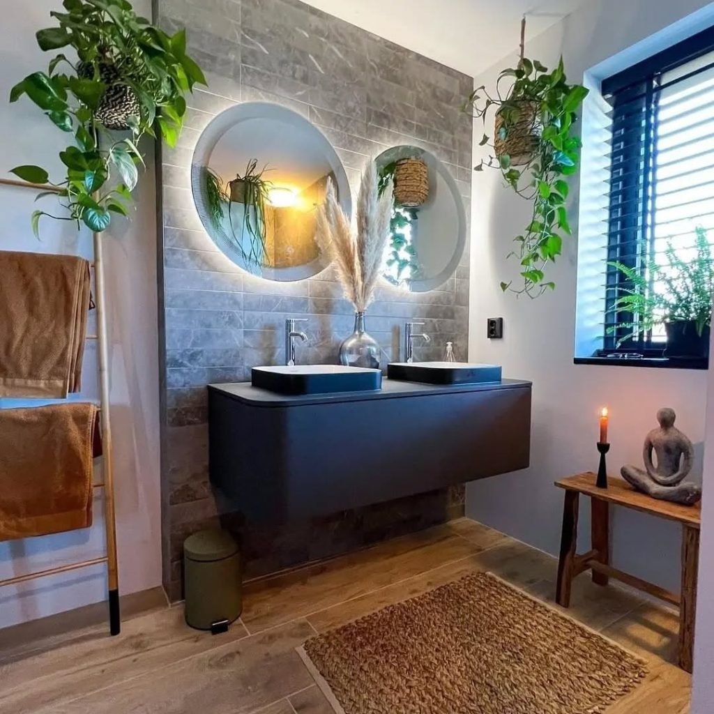 Spa-Inspired Vanity Design