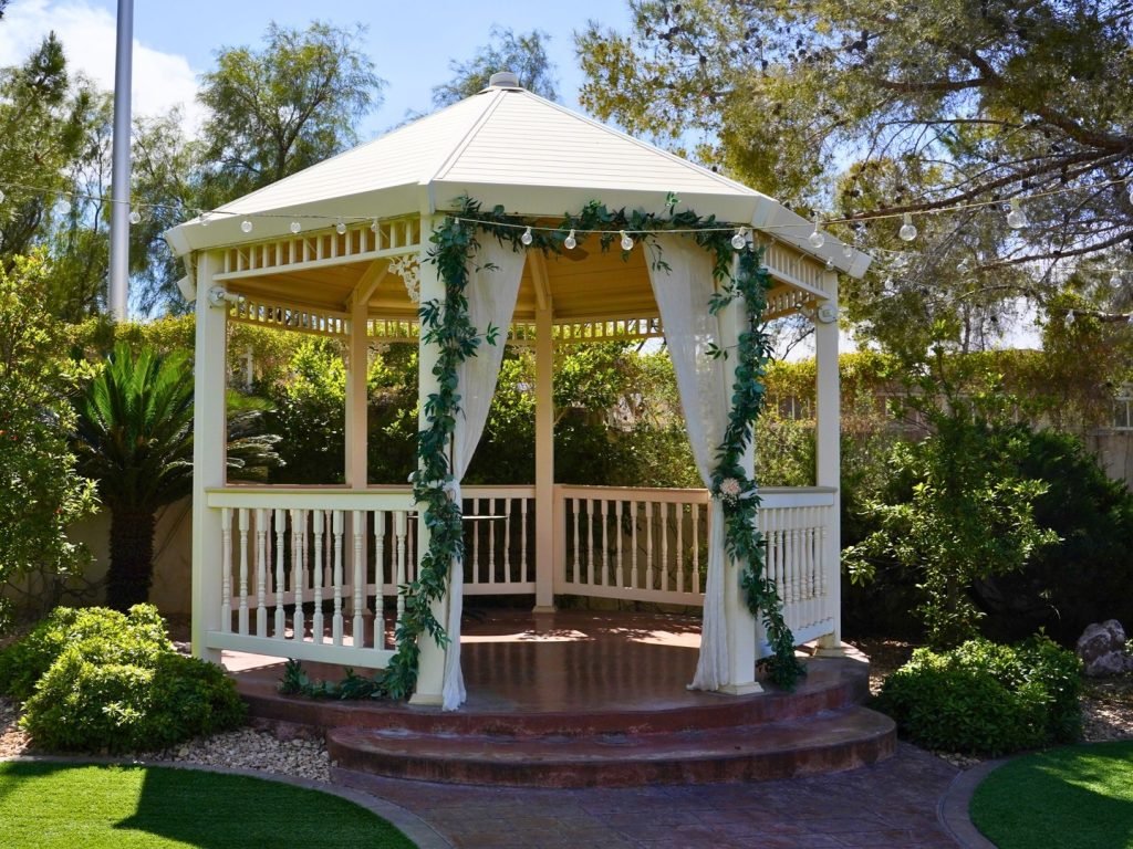 Timeless White Pavilion Design