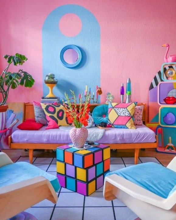 Vibrant Colorful Decor