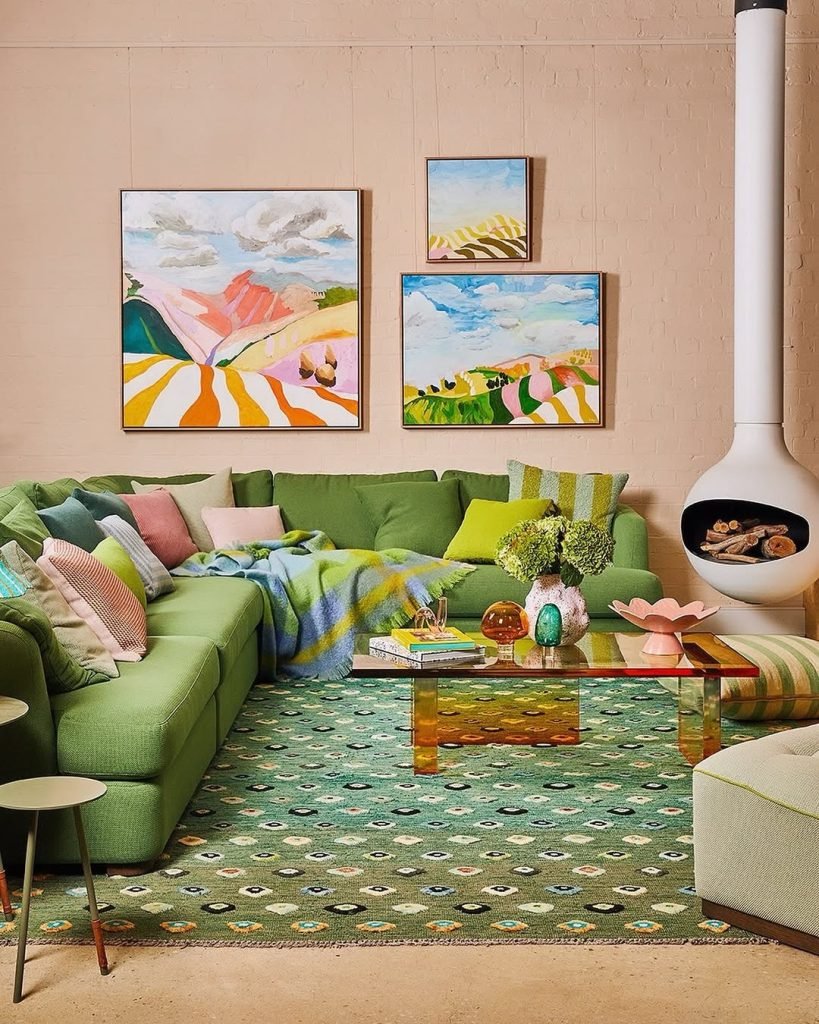 Vibrant Eclectic Interiors