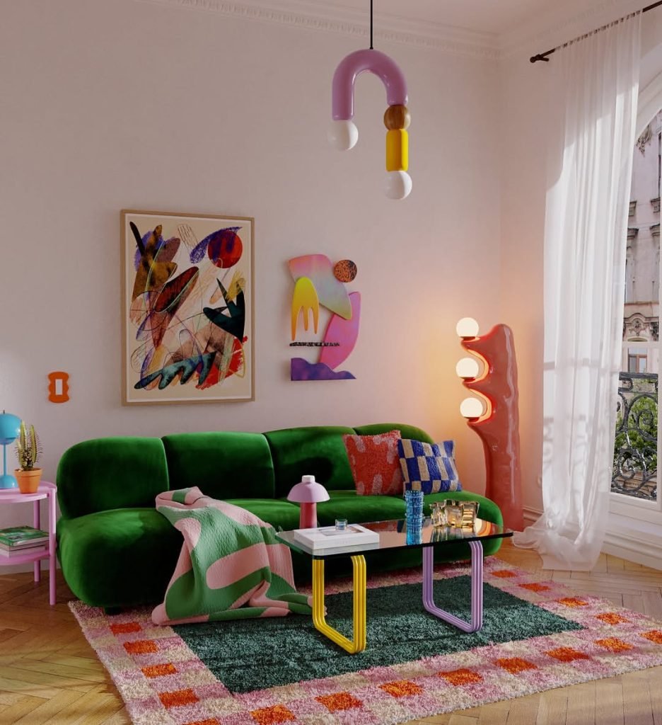 Vibrant Retro Design Elements