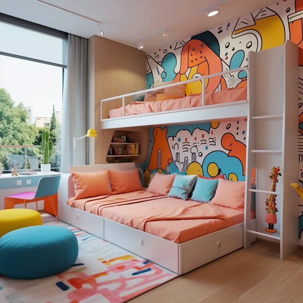 Whimsical Bunk Bed Design
