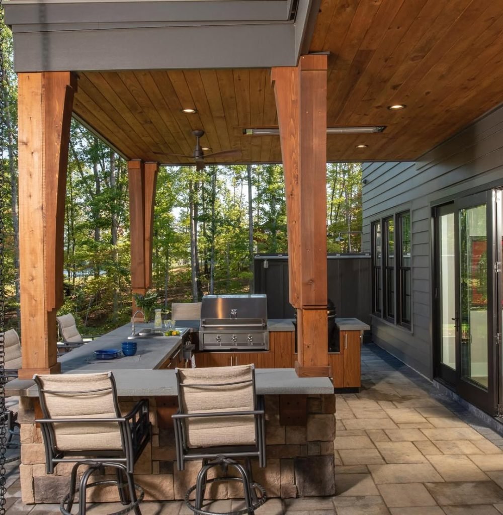 Wooded Serenity Kitchen Retreat