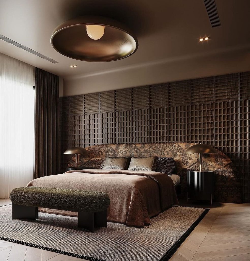 Artistic Ceiling Design Bedroom