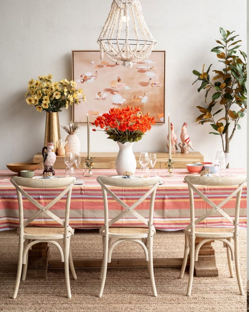 Bright Summer Table Settings