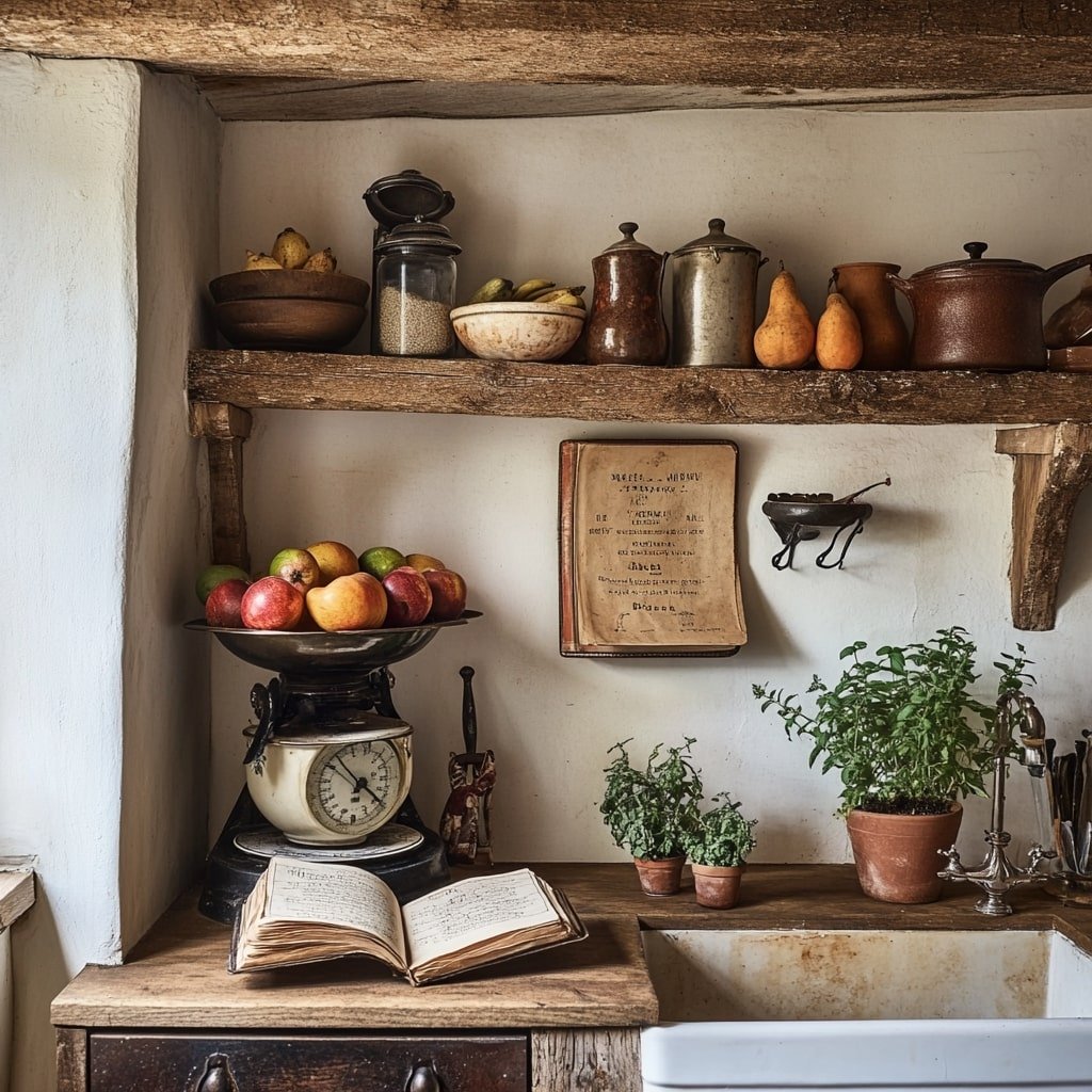 Charming Cottage Kitchen Corner