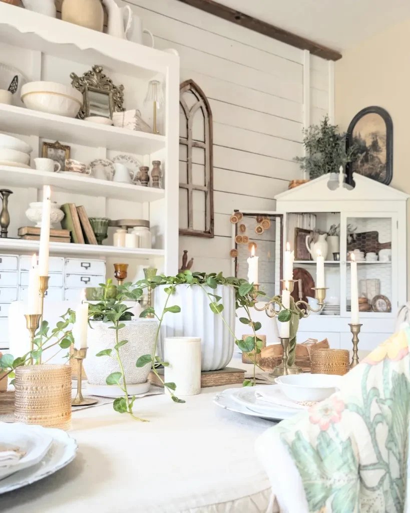 Chic Farmhouse Dining Style