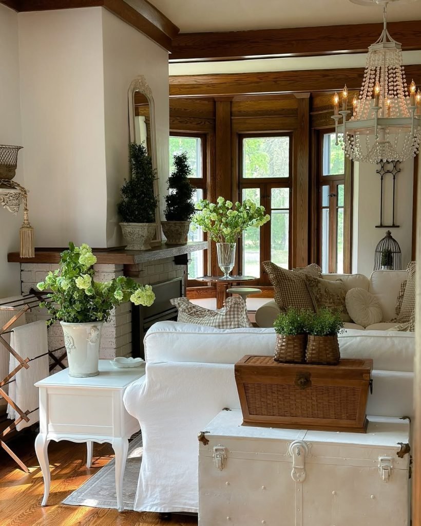 Chic Rustic Living Space