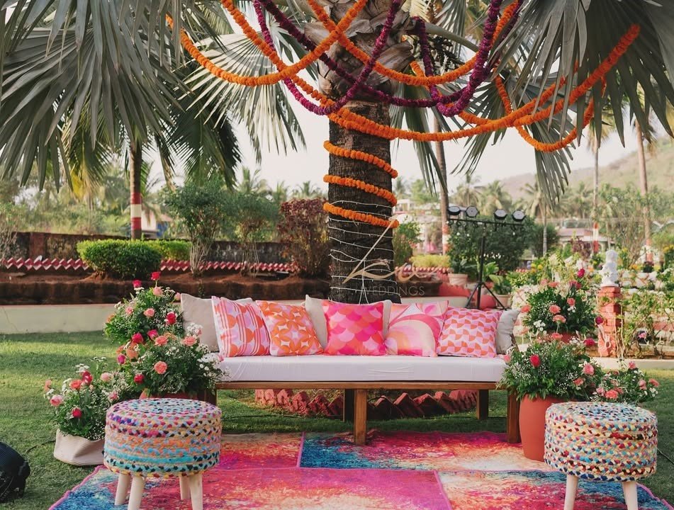 Colorful Outdoor Oasis