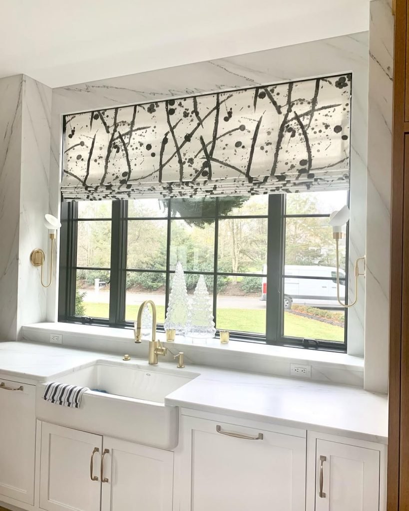Contemporary Art-inspired Curtains