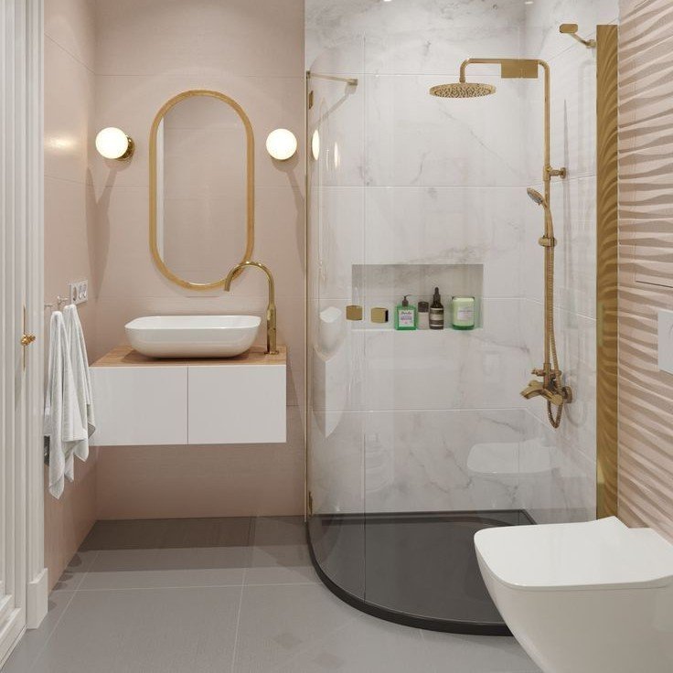 Elegant Blush and Gold Design