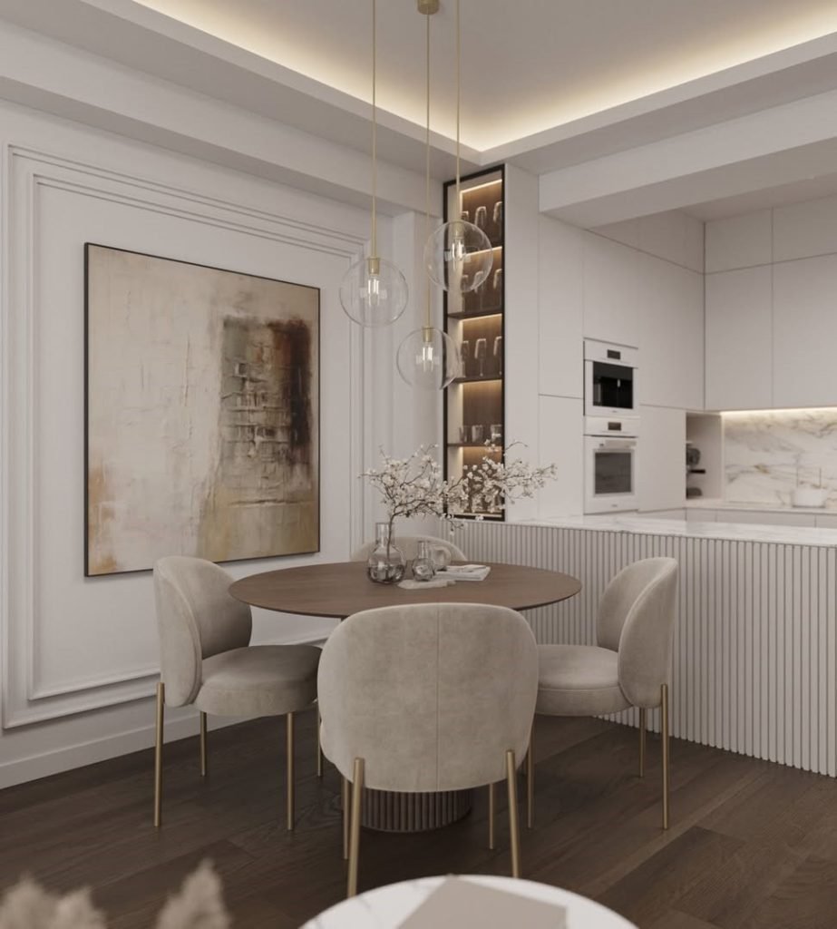Elegant Open Kitchen Design
