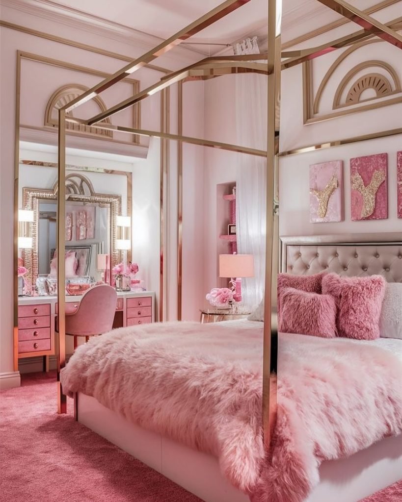 Elegant Pink Canopy Designs