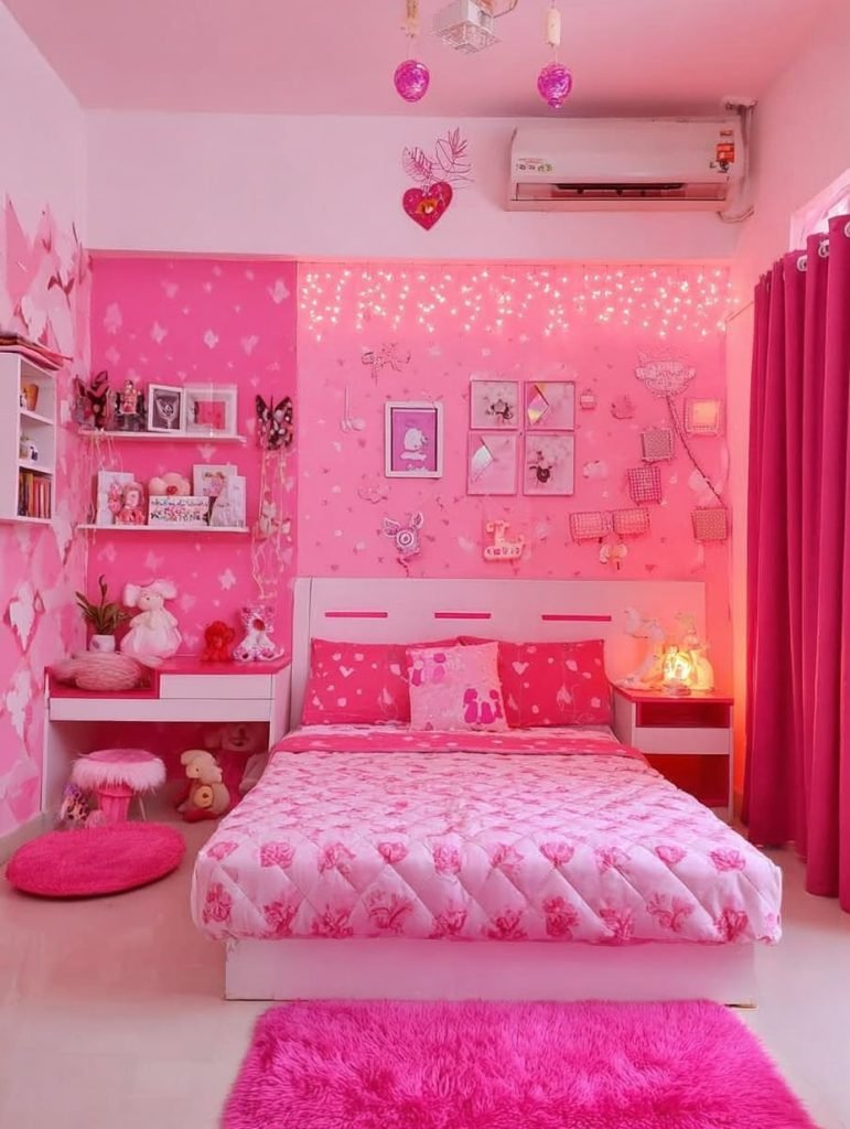 Enchanting Pink Room Design