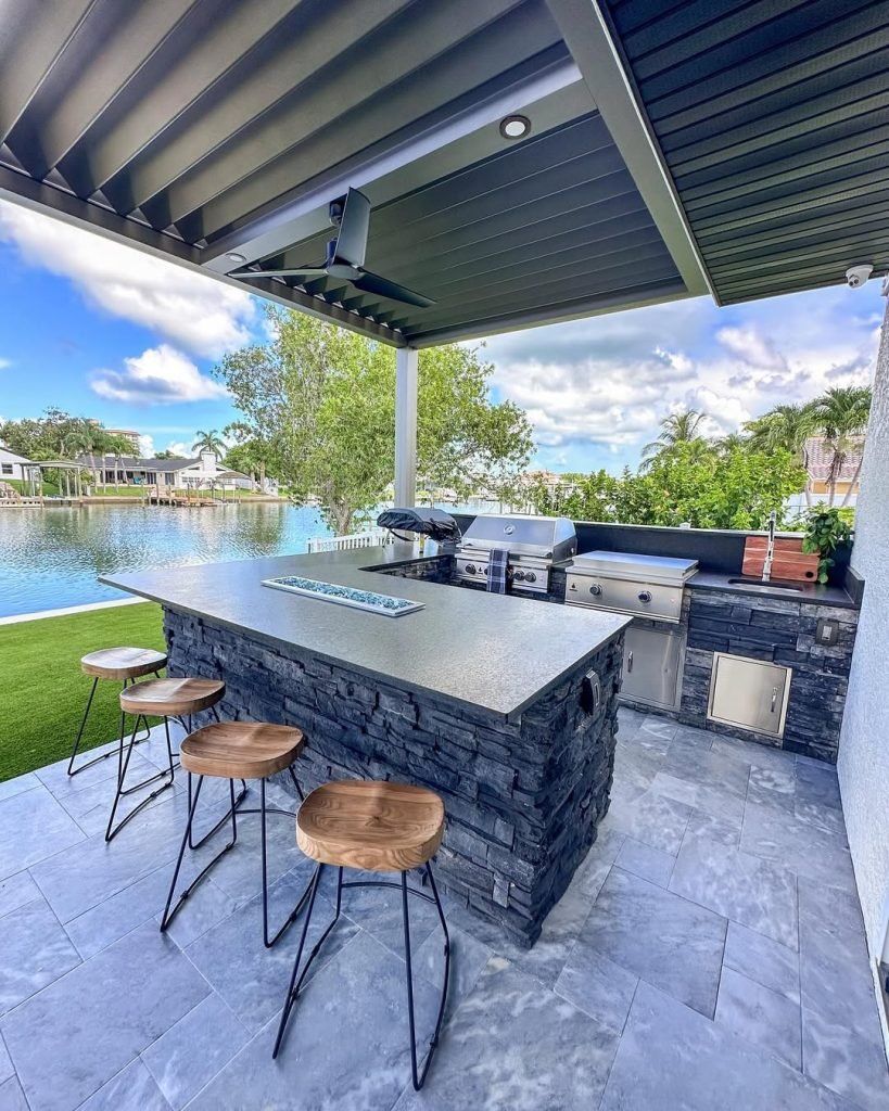 Fire Pit by the Lake
