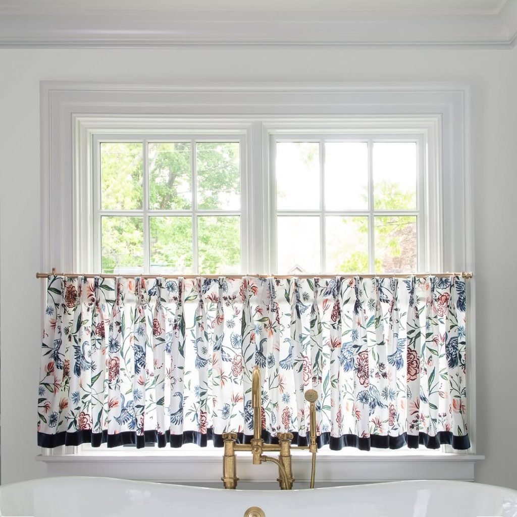 Floral Cafe Curtain Designs