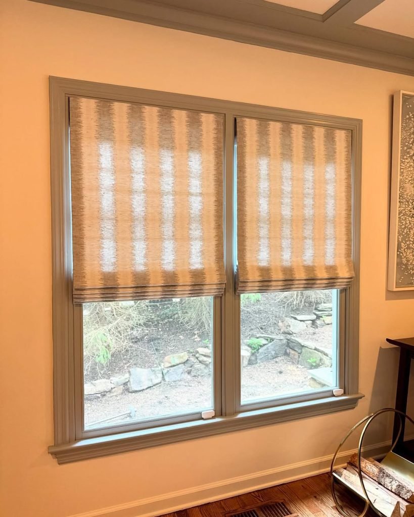 Ikat Textured Window Curtains