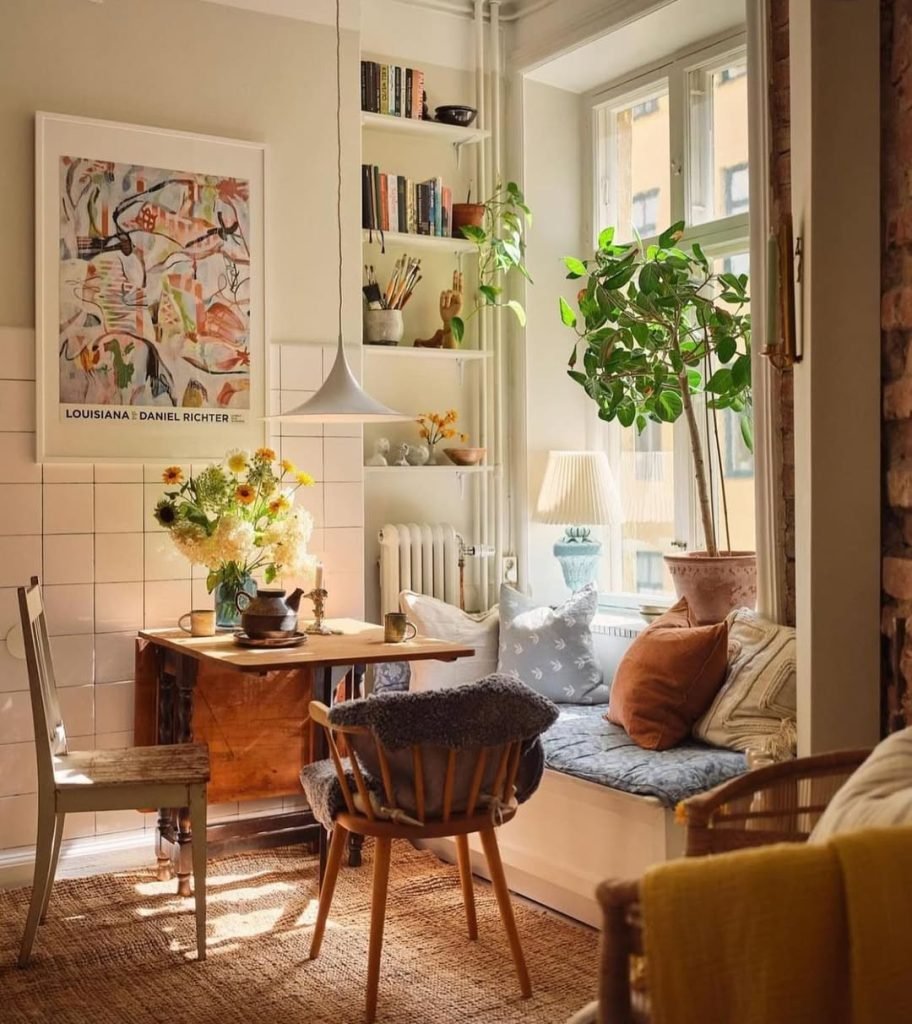 Inviting Reading Nook Design