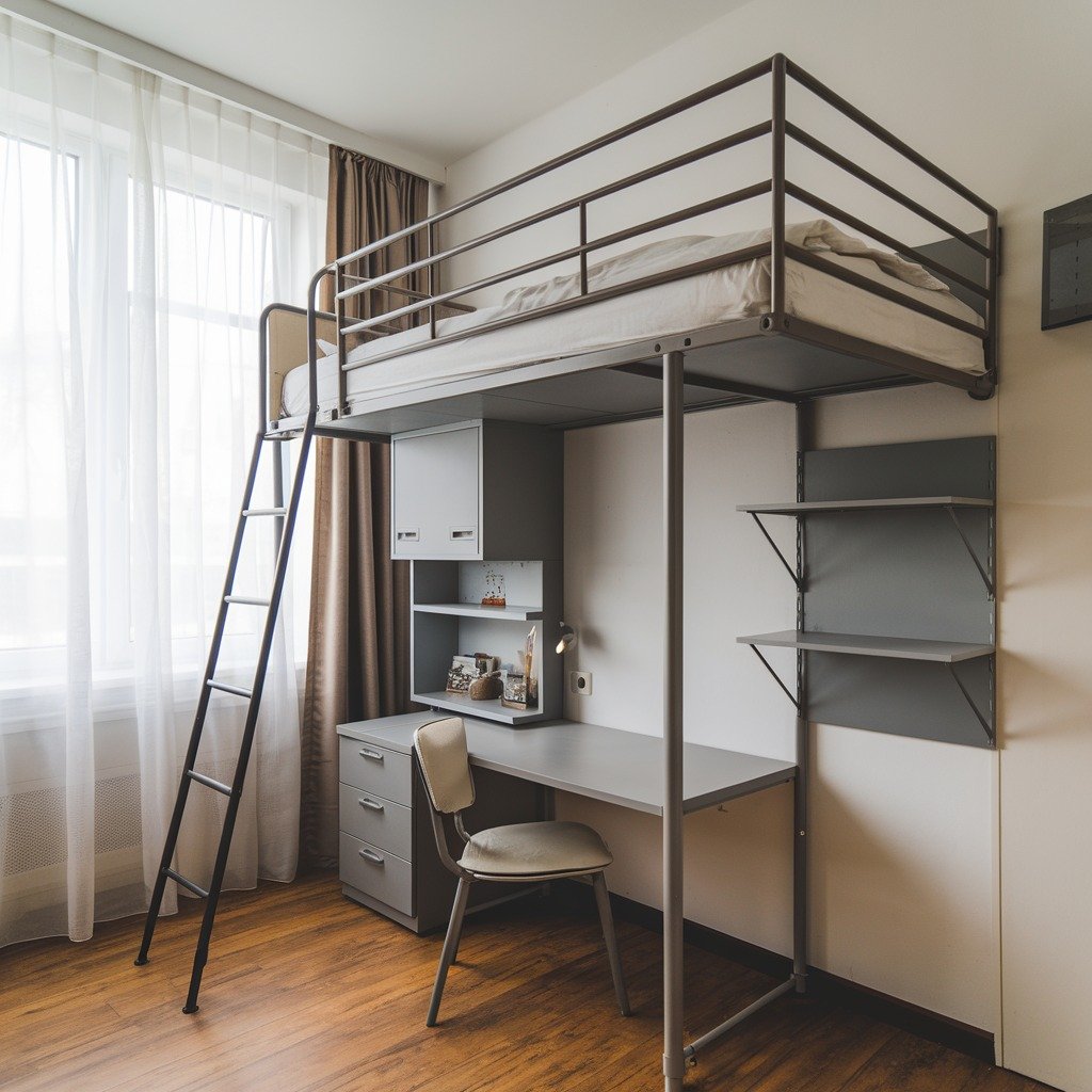 Lofted Design for Small Bedrooms