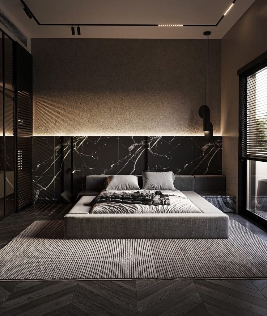 Luxurious Textured Marble Suite
