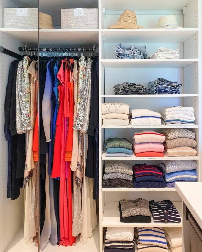 Organized Clothing Presentation