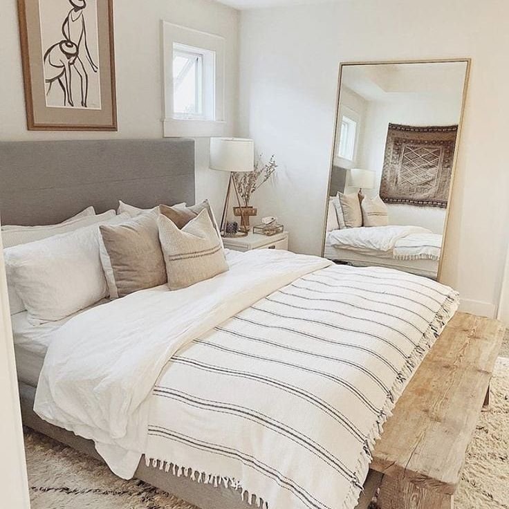Serene Farmhouse Bedroom Design