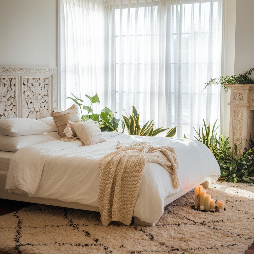 Serene White Retreat