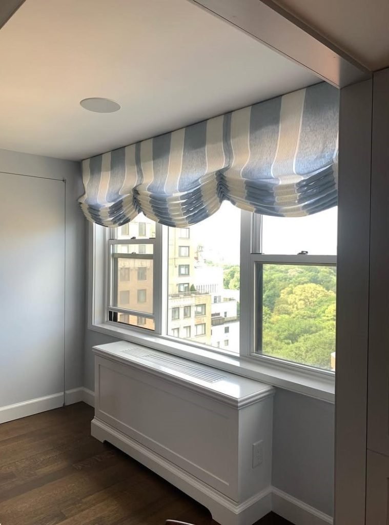 Stylish Roman Shade Design