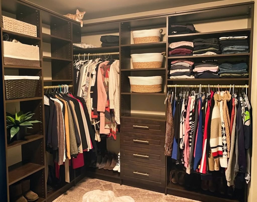 Stylish Walk-In Storage Solutions