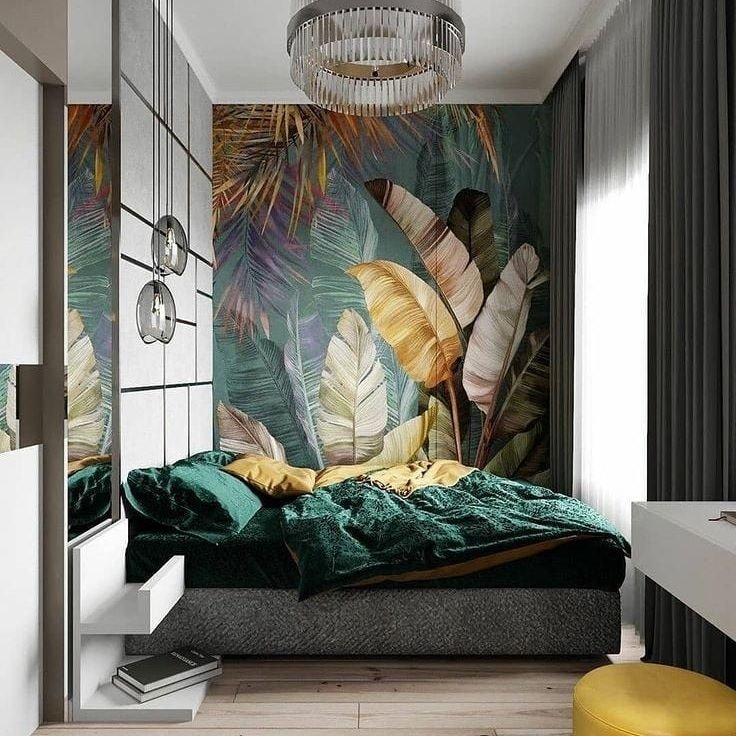 Tropical Modern Bedroom Design