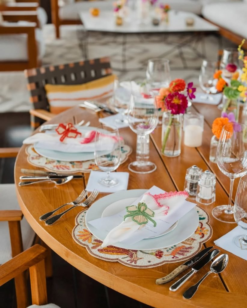 Vibrant Nautical Tablescape Design