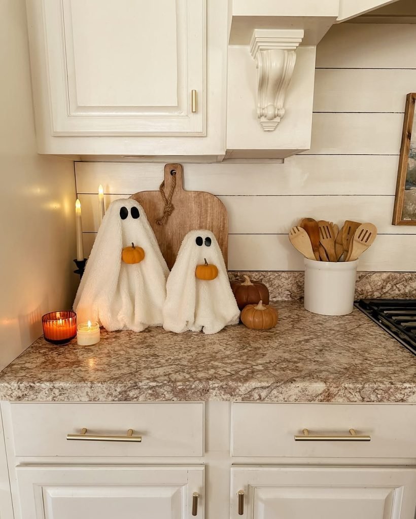 Whimsical Halloween Counter Decor