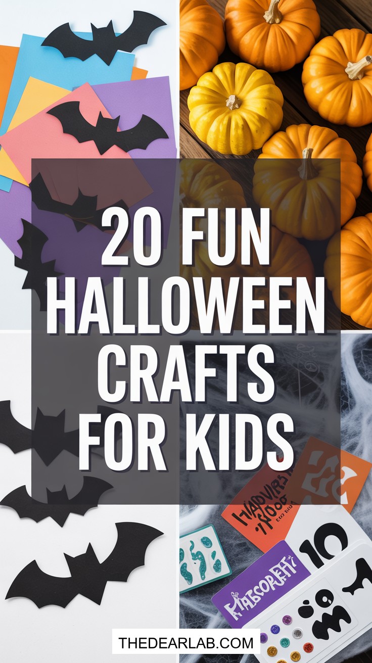 20 Easy Halloween Craft Ideas for Kids
