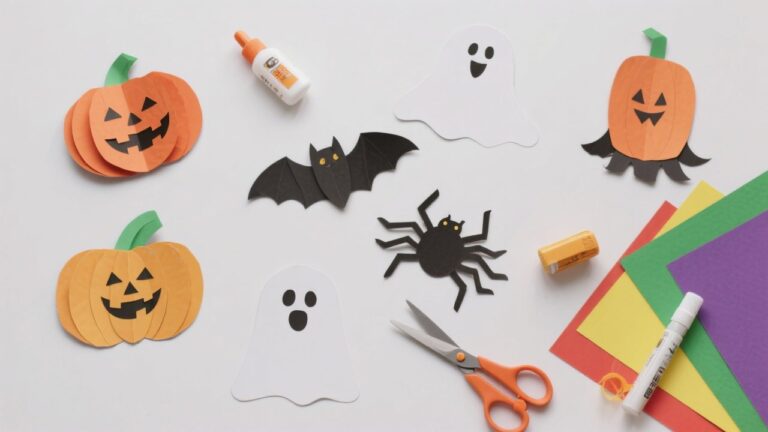 20 Easy Halloween Paper Craft Ideas