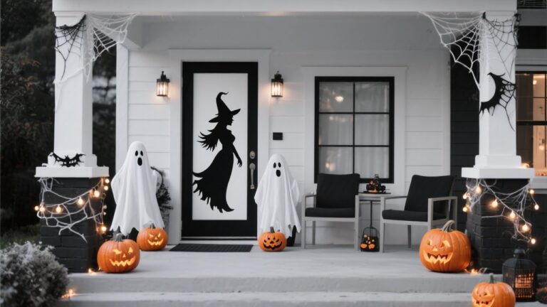 21 Spooky Halloween Porch Decor Ideas