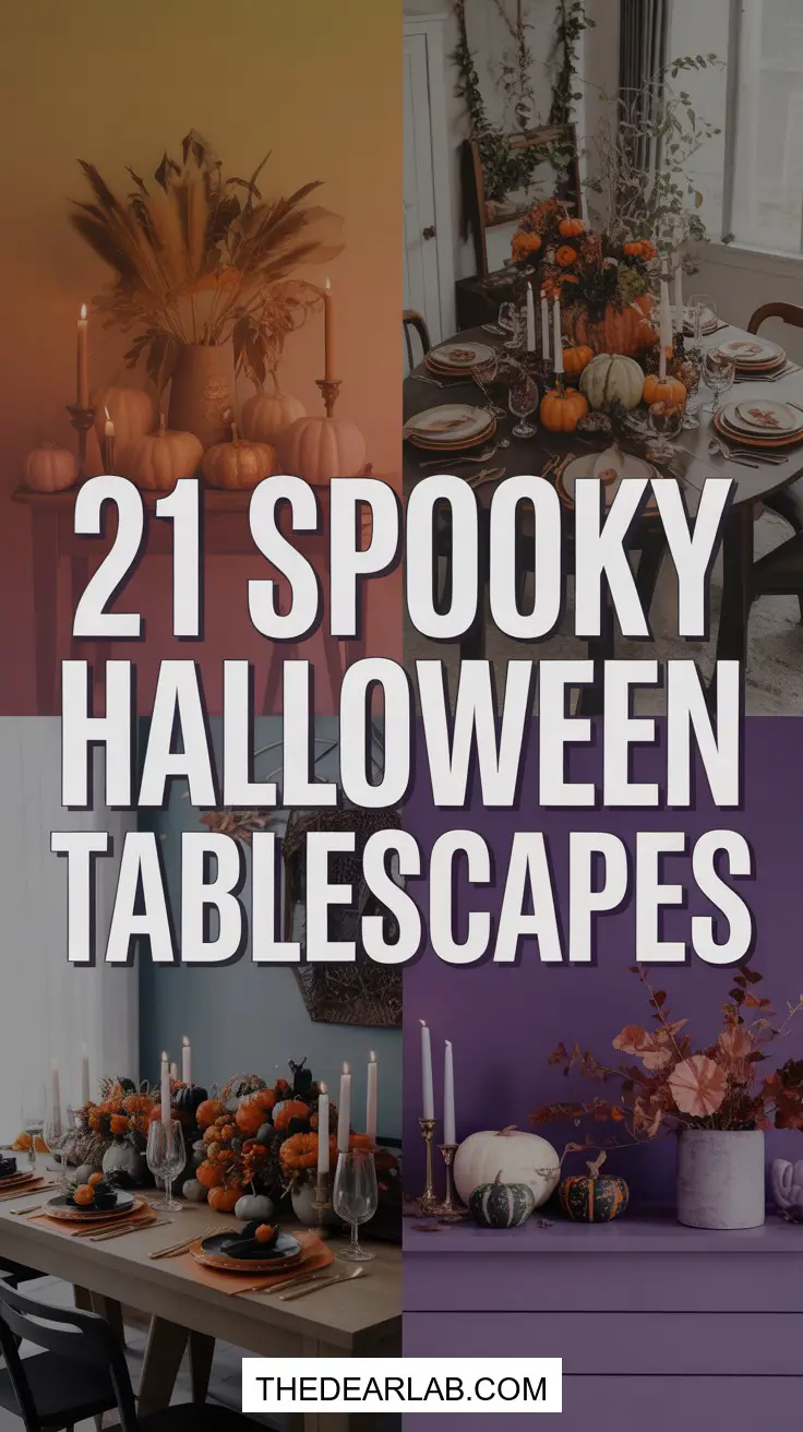 21 Spooky Halloween Table Decor Ideas