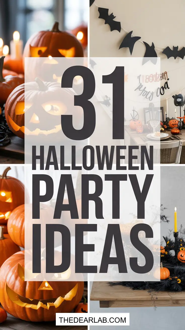 31 Easy Halloween Party Decoration Ideas