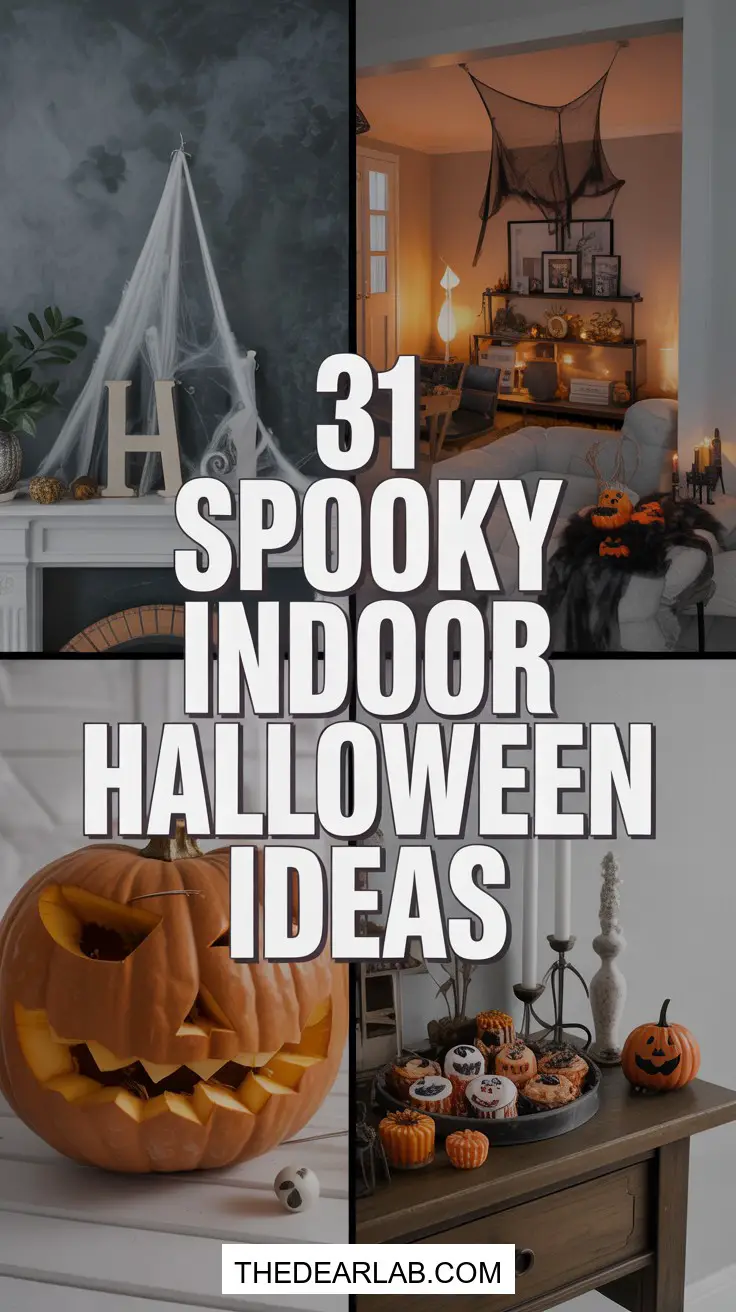 31 Spooky Indoor Halloween Decor Ideas