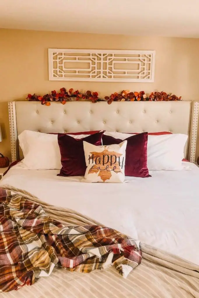Autumn Bedroom Makeover Ideas