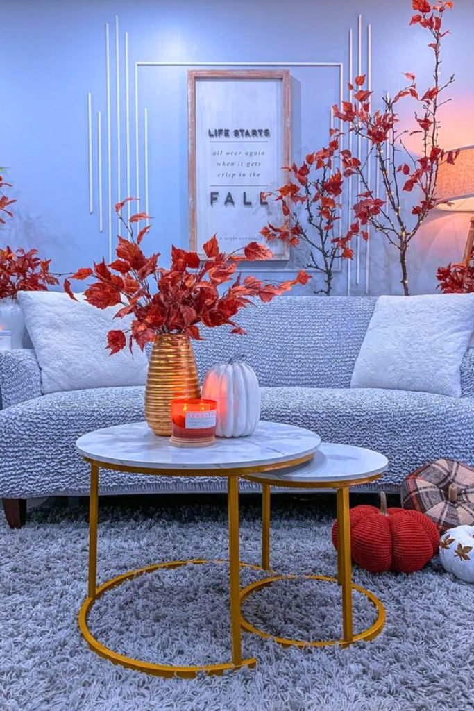 Autumn Colorful Living Room
