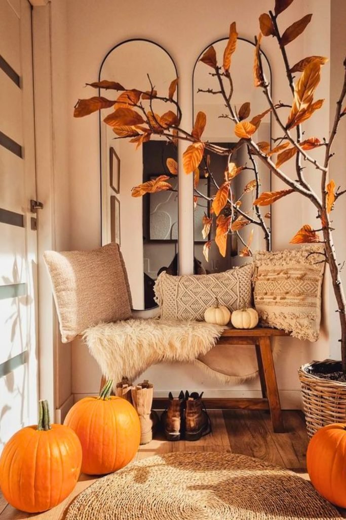 Autumn Decor with Natural Touches