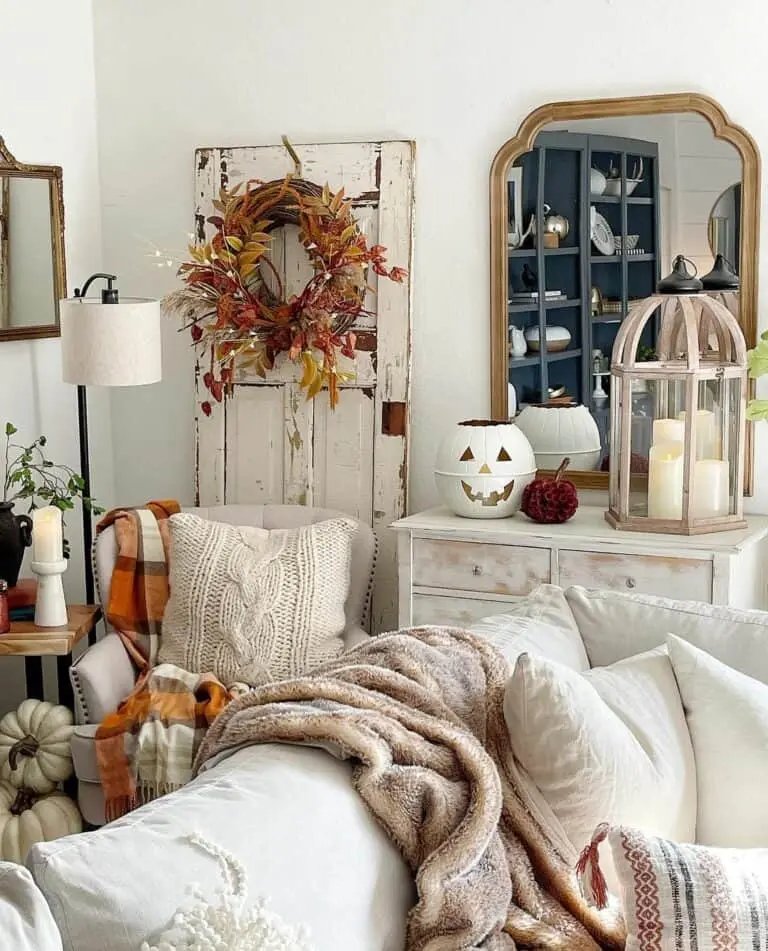 Autumn Lantern Home Decor