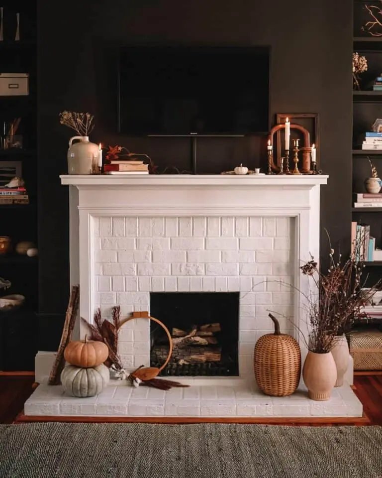Autumn Mantel Ideas