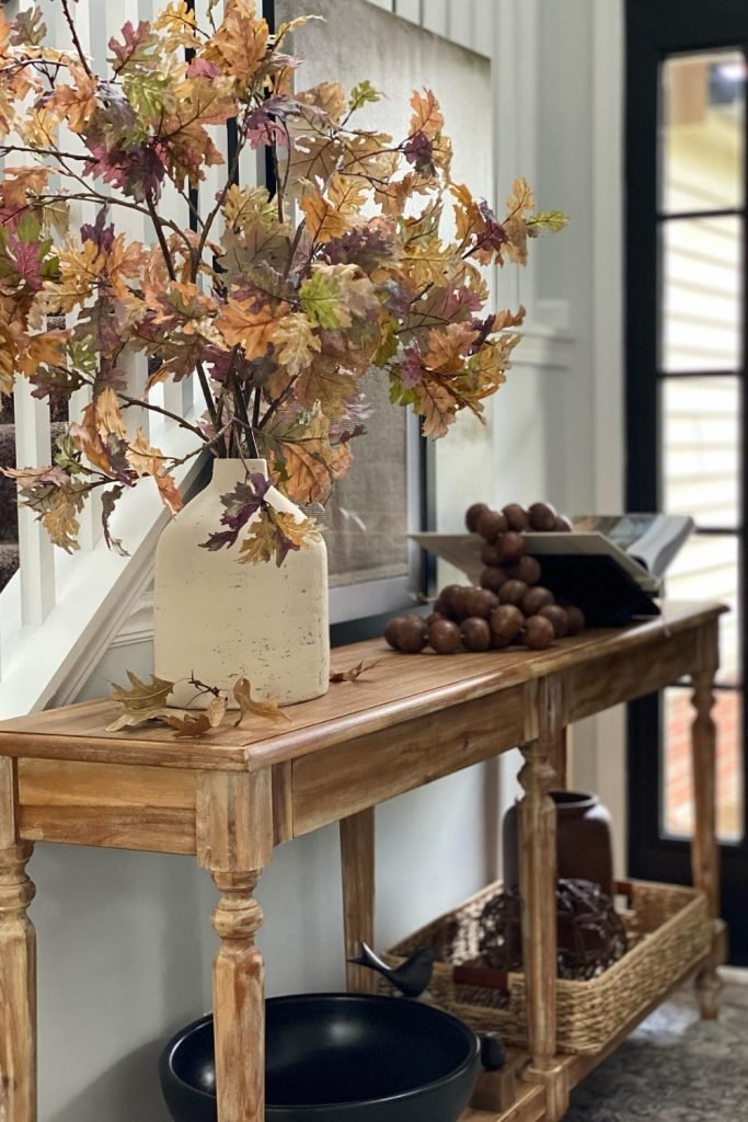 Autumn Rustic Console Table