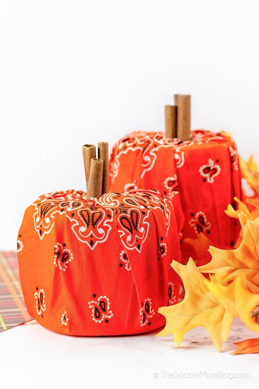 Bandanna Pumpkin Decor