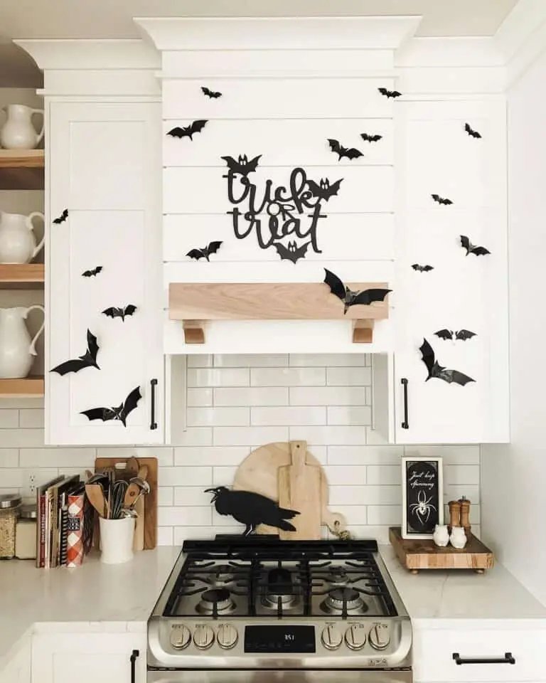 Bats and Crows Decor