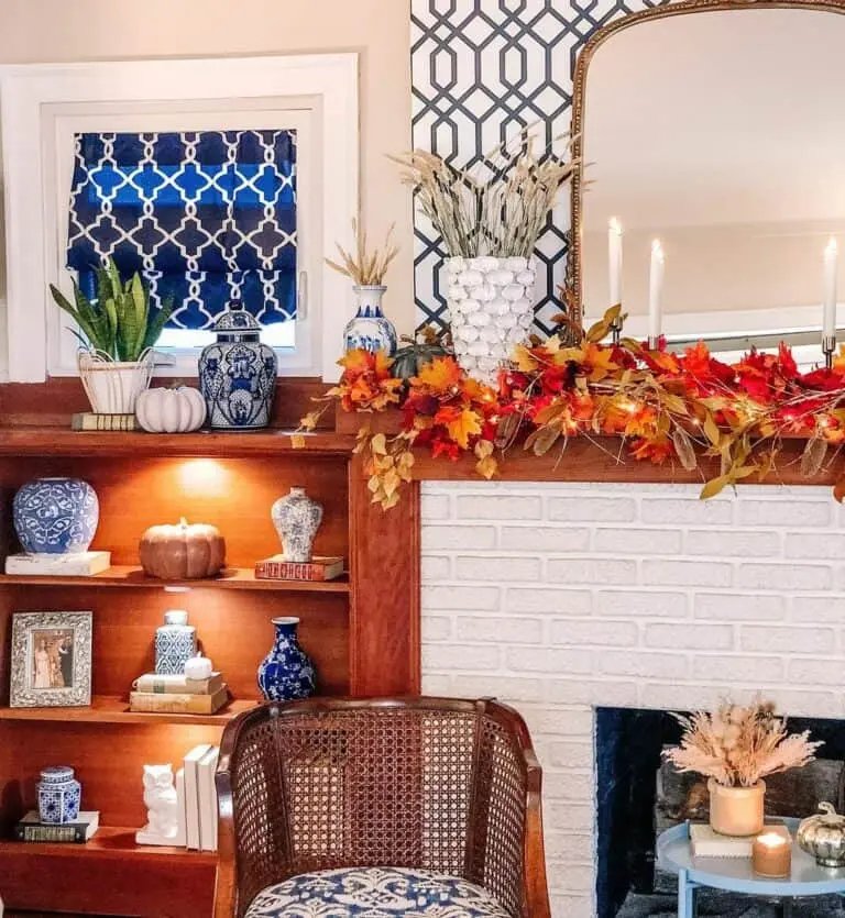 Brighten with Blue Accents